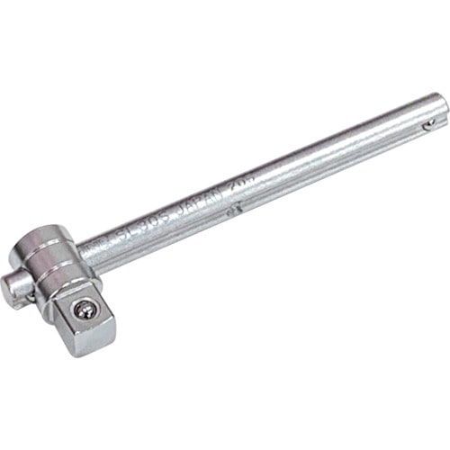 トラスコ中山 TONE T形ショートスライドハンドル(センターロックタイプ)(ご注文単位1個)【直送品】