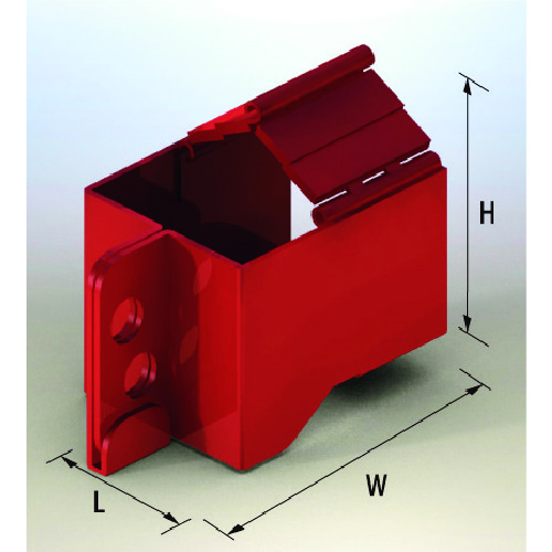 トラスコ中山 JAPPY 高圧盤扉用ロックアウト治具(ご注文単位1個)【直送品】