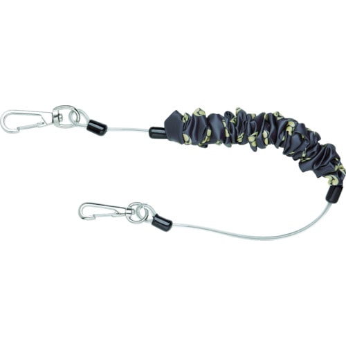 トラスコ中山 ミトロイ セーフティーループ(からみ防止タイプ) ブラック(ご注文単位1本)【直送品】