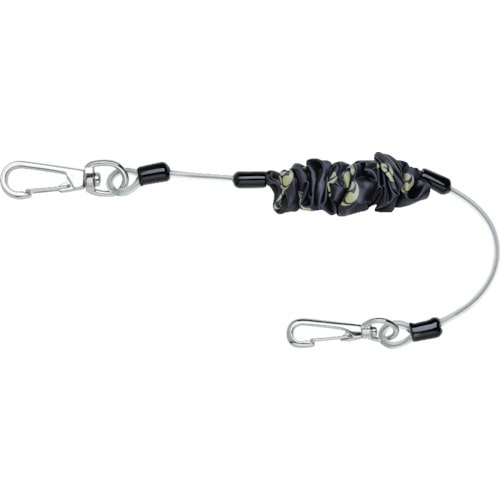 トラスコ中山 ミトロイ セーフティーループ(からみ防止タイプ) ショート ブラック(ご注文単位1本)【直送品】