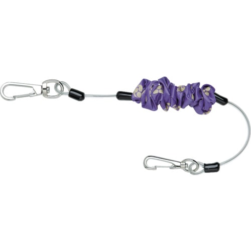 トラスコ中山 ミトロイ セーフティーループ(からみ防止タイプ) ショート バイオレット(ご注文単位1本)【直送品】