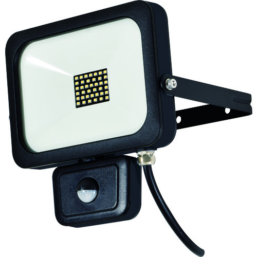 トラスコ中山 日動 LEDセンサーライト フラットセンサーライト 30W 屋外型 2500Lm(ご注文単位1台)【直送品】