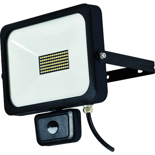 トラスコ中山 日動 LEDセンサーライト フラットセンサーライト 50W 屋外型 4500Lm(ご注文単位1台)【直送品】