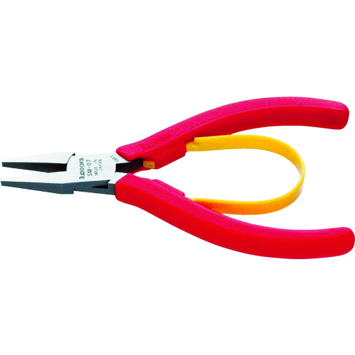 トラスコ中山 スリーピークス ミニリードペンチ(バネ付) 118mm(ご注文単位1個)【直送品】