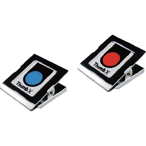 トラスコ中山 ミツヤ スチールマグネットクリップ特大 M48410(ご注文単位1パック)【直送品】