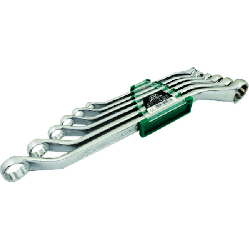 トラスコ中山 ASH 両口メガネレンチセット6本組(ご注文単位1セット)【直送品】