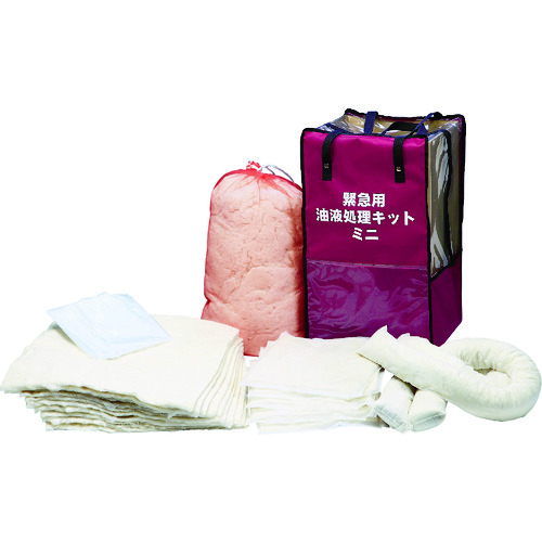 トラスコ中山 SYK オイルキャッチャー 緊急用油液処理キットミニ(ご注文単位1セット)【直送品】