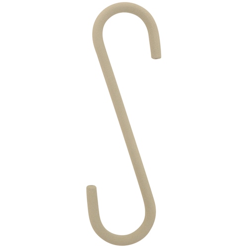 トラスコ中山 カーボーイ S-HOOK2個入 Lサイズ IVORY(ご注文単位1袋)【直送品】