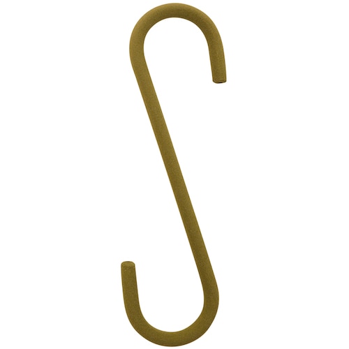 トラスコ中山 カーボーイ S-HOOK2個入 Lサイズ SAND(ご注文単位1袋)【直送品】