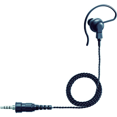 トラスコ中山 アイコム IC-4310用イヤホン、ブラック、1m(ご注文単位1個)【直送品】