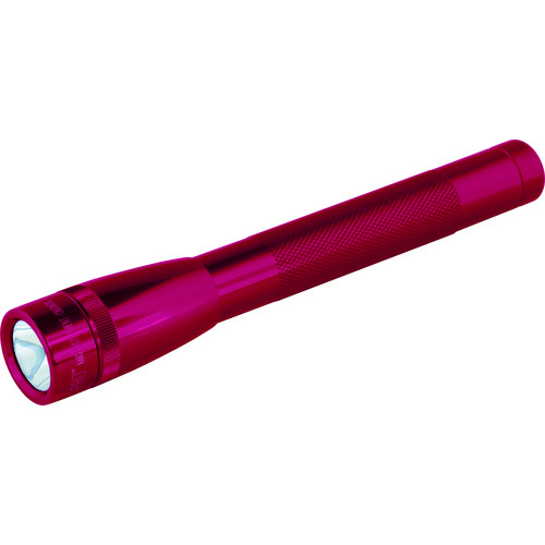 トラスコ中山 MAGLITE LED フラッシュライト ミニMAGLITE(単3電池2本用) 赤(ご注文単位1個)【直送品】