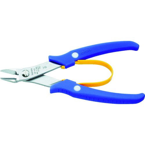 >トラスコ中山 スリーピークス ミドルステンレス プラスチックニッパ(バネ付) 150mm（ご注文単位1個）【直送品】