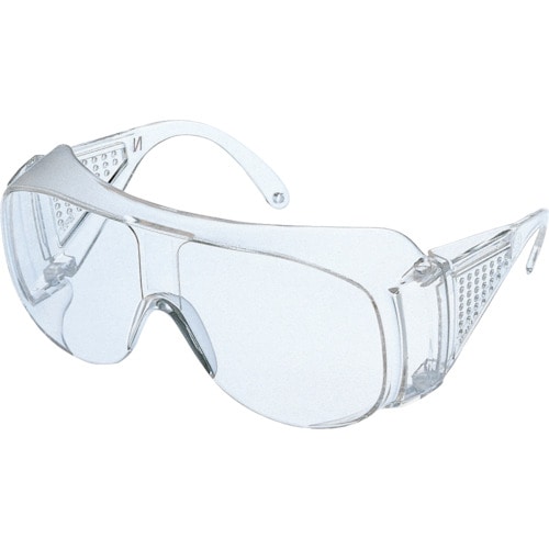 トラスコ中山 シゲマツ 保護メガネ 飛来物・液体飛沫防止用(ご注文単位1個)【直送品】