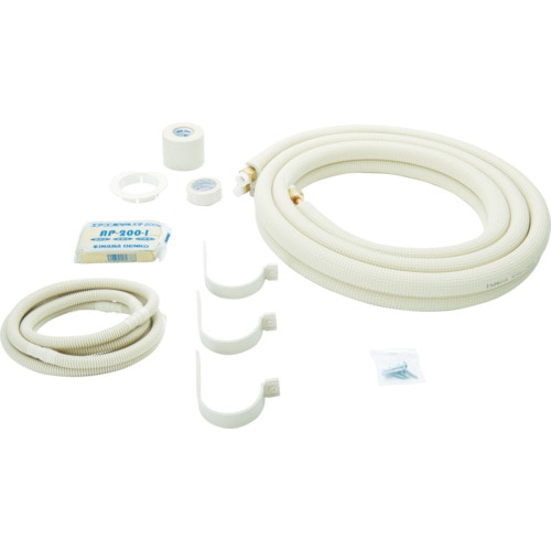 トラスコ中山 因幡電工 フレア加工済み空調配管セット コイル条長3.5m(ご注文単位1セット)【直送品】