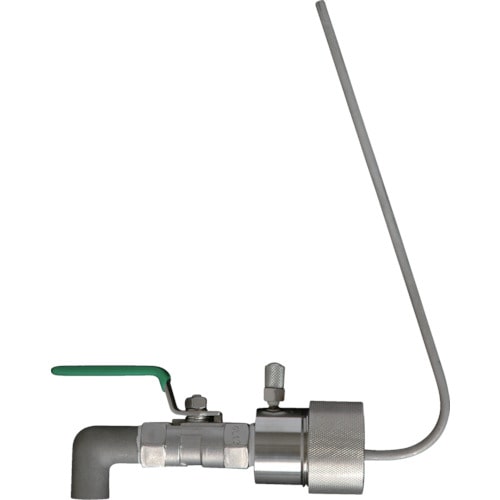 トラスコ中山 アクアシステム 一斗缶用SUS製コック (レバーロック付)50mmタイプ(ご注文単位1個)【直送品】