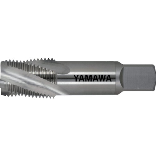 トラスコ中山 ヤマワ 管用テーパねじ用スパイラルタップ短ねじ形 SP-S-PT 3/8-19（ご注文単位1本）【直送品】