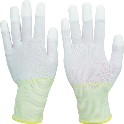 トラスコ中山 ミドリ安全 ポリエステル手袋 (指先コート) SPU-131N LL 10双入(ご注文単位1袋)【直送品】