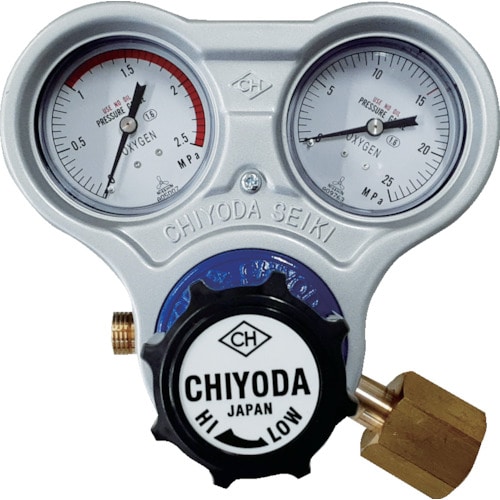 トラスコ中山 千代田 酸素用調整器スタウト(関東式)(ご注文単位1個)【直送品】