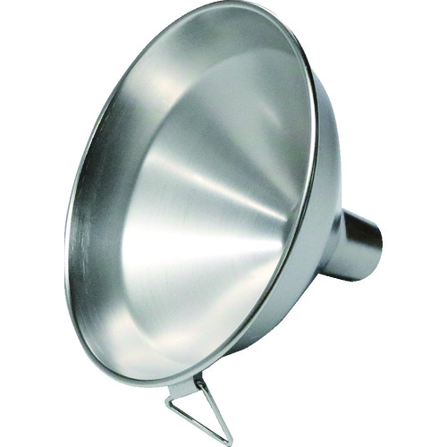 トラスコ中山 TRUSCO ステンレス一斗缶用ロート 上径φ155×下径φ27×全長105 足長28（ご注文単位1個）【直送品】