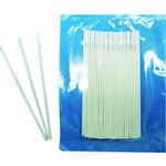 トラスコ中山 HUBY HUBY-APEX 極細 工業用綿棒 SS-001SP (100本入)(ご注文単位1袋)【直送品】