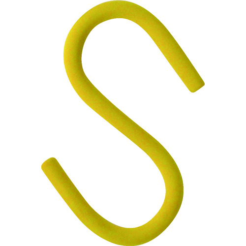 トラスコ中山 カーボーイ ソフトSカン 100 イエロー（ご注文単位1本）【直送品】