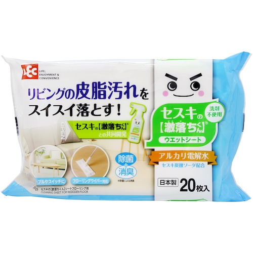 トラスコ中山 レック セスキの激落ちくんシート フローリング用(ご注文単位1パック)【直送品】