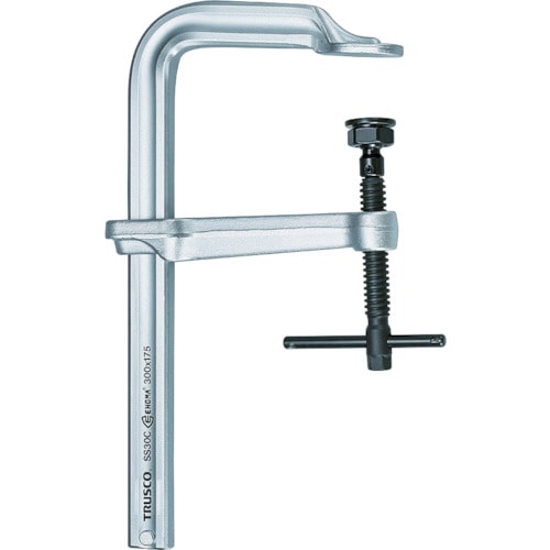 トラスコ中山 TRUSCO エホマL型クランプ(強力型)スーパーヘビータイプ 445-5053(ご注文単位1個)【直送品】