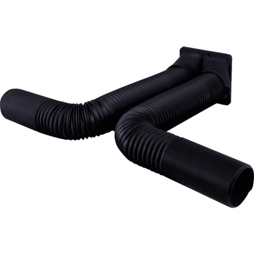 トラスコ中山 スイデン 排気ダクト2本(受け付き)（ご注文単位1本）【直送品】