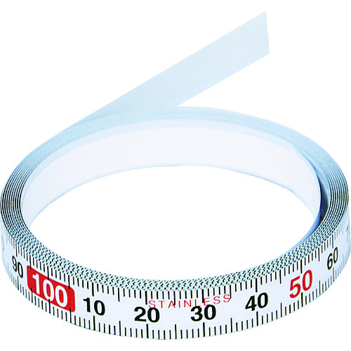 トラスコ中山 KDS ステンレスセッティングメジャー10巾2m(ご注文単位1個)【直送品】