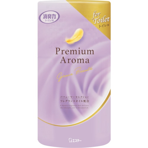 トラスコ中山 エステー トイレの消臭力 Premium Aroma グレイスポーテ(ご注文単位1個)【直送品】