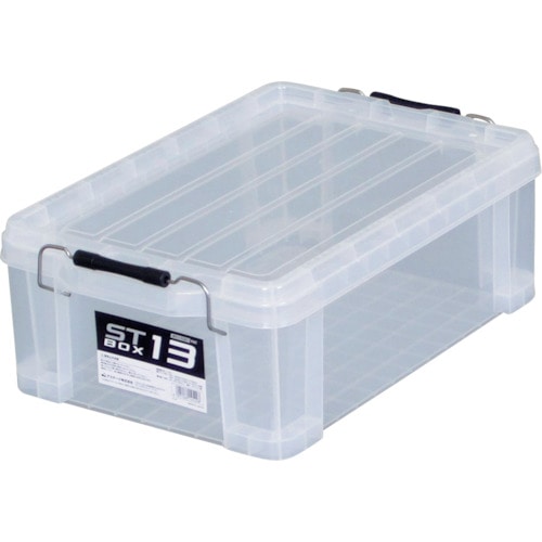 トラスコ中山 JEJアステージ STボックス クリア #13(ご注文単位1個)【直送品】