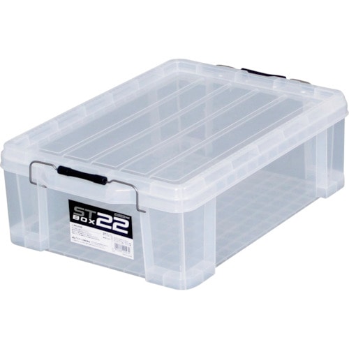 トラスコ中山 JEJアステージ STボックス クリア #22(ご注文単位1個)【直送品】