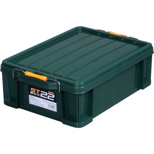 トラスコ中山 JEJアステージ STボックス DKグリーン #22(ご注文単位1個)【直送品】