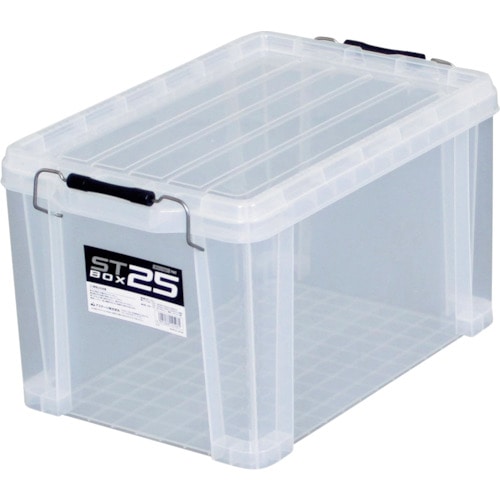 トラスコ中山 JEJアステージ STボックス クリア #25(ご注文単位1個)【直送品】