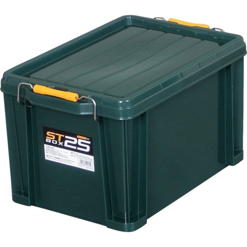 トラスコ中山 JEJアステージ STボックス DKグリーン #25(ご注文単位1個)【直送品】