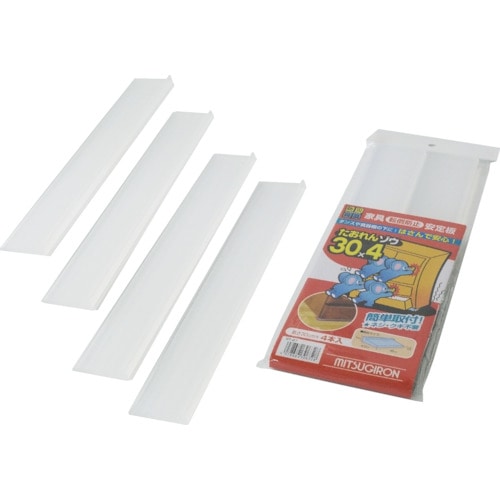 トラスコ中山 ミツギロン たおれんゾウ30×4EVA ST-27(ご注文単位1袋)【直送品】