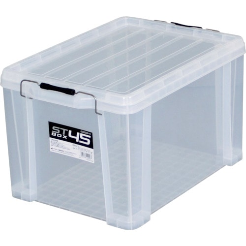 トラスコ中山 JEJアステージ STボックス クリア #45(ご注文単位1個)【直送品】