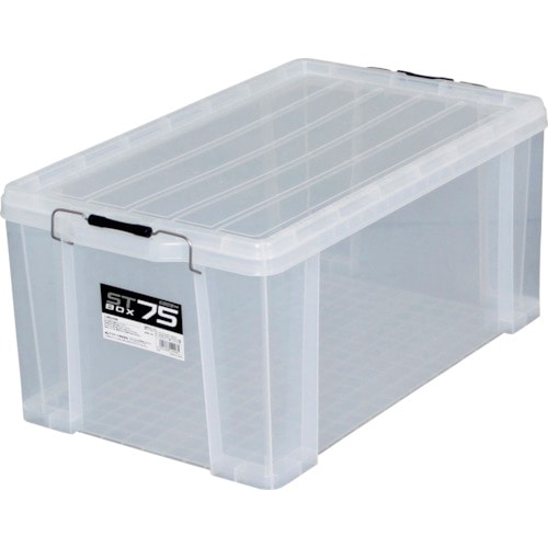 トラスコ中山 JEJアステージ STボックス クリア #75(ご注文単位1個)【直送品】