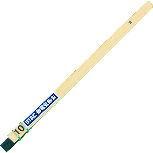 トラスコ中山 スタック ストロングカーボン除電ブラシ 静電気除去プリント基板用ブラシ 全長200mm(ご注文単位1本)【直送品】