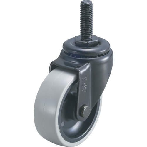 トラスコ中山 TRUSCO ナイロンウレタンキャスター75φ自在(ご注文単位1個)【直送品】