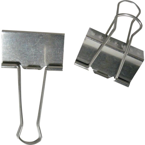 トラスコ中山 ベロス ステンレス 超特大Wクリップ 50mm(ご注文単位1パック)【直送品】