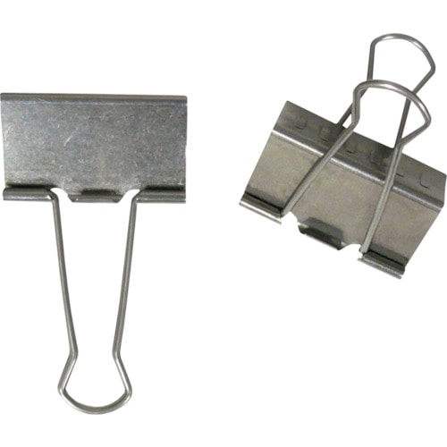 トラスコ中山 ベロス ステンレス 特大Wクリップ 40mm(ご注文単位1パック)【直送品】