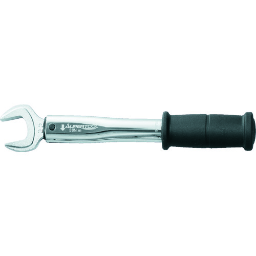トラスコ中山 スーパー スーパートルクレンチ(校正証明書付)スパナ二面幅:22 フレアナットサイズ:3/8インチ 設定トルク値:38N・m(ご注文単位1個)【直送品】