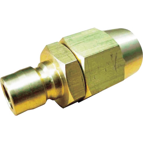 トラスコ中山 ヤマト ブレードホース用ナットカップリングプラグ 254-7127(ご注文単位1個)【直送品】