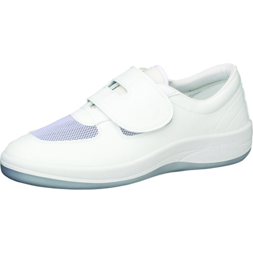 トラスコ中山 ミドリ安全 クリーン静電靴 メッシュ マジック式 SU403 21.0CM(ご注文単位1足)【直送品】