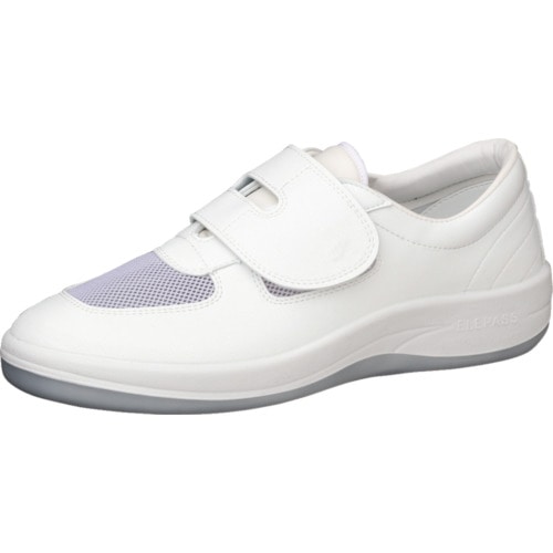 トラスコ中山 ミドリ安全 クリーン静電靴 メッシュ マジック式 SU403 25.0CM(ご注文単位1足)【直送品】