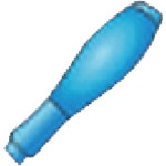 トラスコ中山 イスカル 部品 Tハンドル(ご注文単位1個)【直送品】