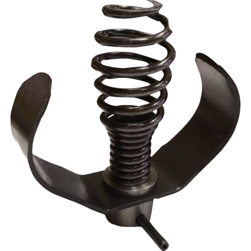 トラスコ中山 カンツール 排水管掃除機用交換先端ツール グリス・カッター径75mm(10-12mmワイヤー用)(ご注文単位1個)【直送品】