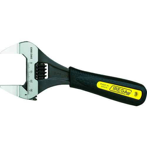 トラスコ中山 IREGA エルゴモンキーレンチ薄型SWO99F 全長176mm 最大口開き34mm(ご注文単位1個)【直送品】