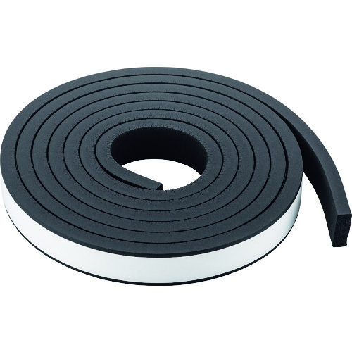 トラスコ中山 光 シャッター用気密材粘着テープ付20×50×6000mm(ご注文単位1巻)【直送品】